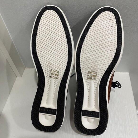 Ted Baker Men's Huxley Oxford Shoe - Brown Size 12 - Picture 7 of 7